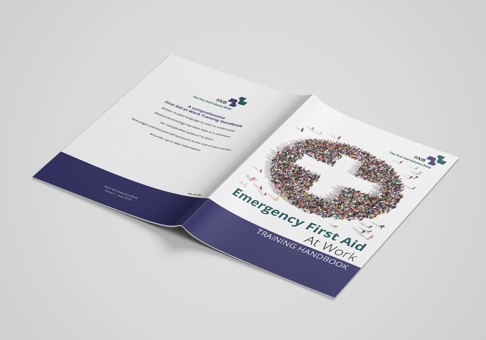 THE EMERGENCY FIRST AID AT WORK BOOK (A5)
